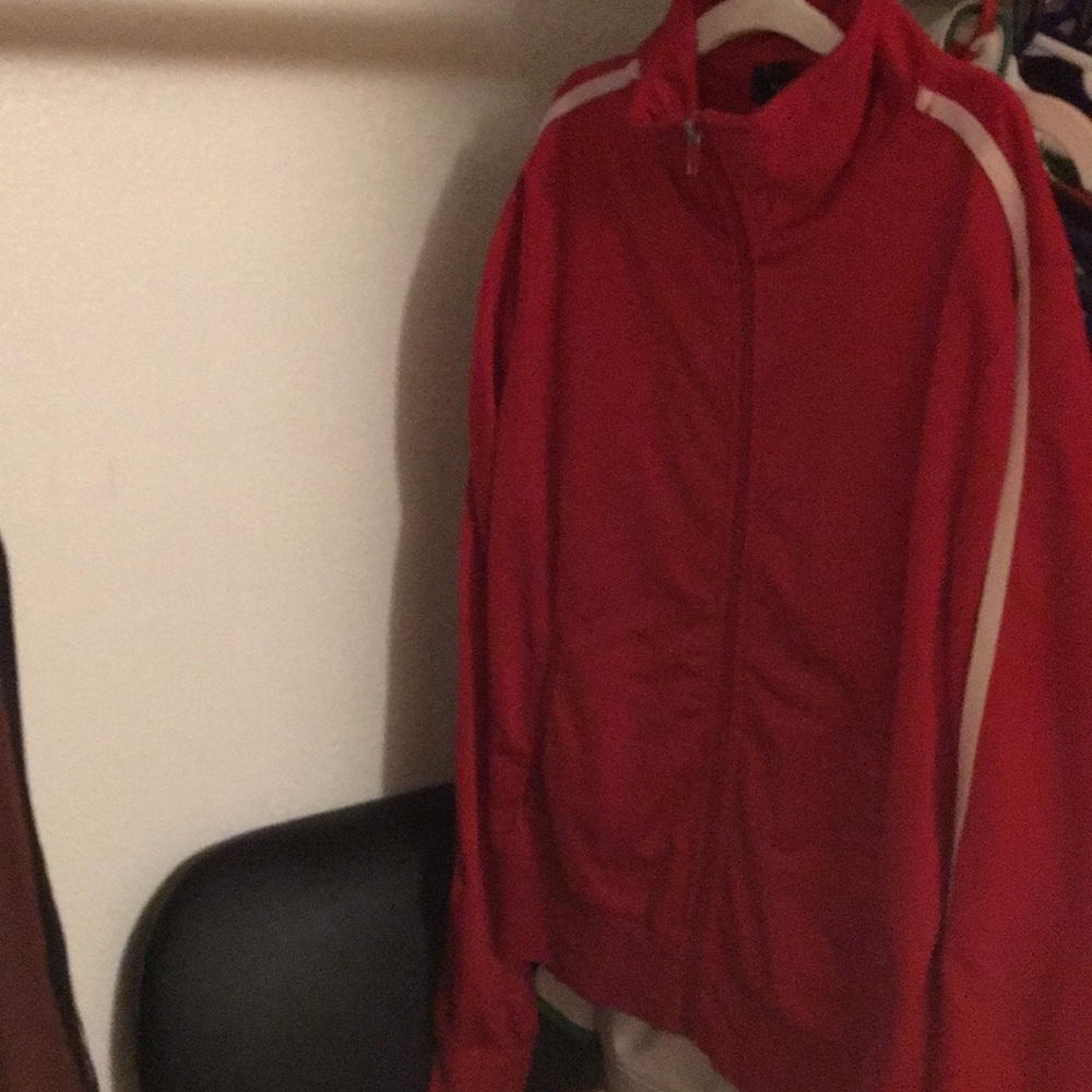 Red jacket
